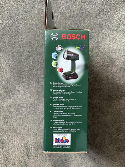 Latarka dla dzieci bosch klein nowa mini klein ścieci
