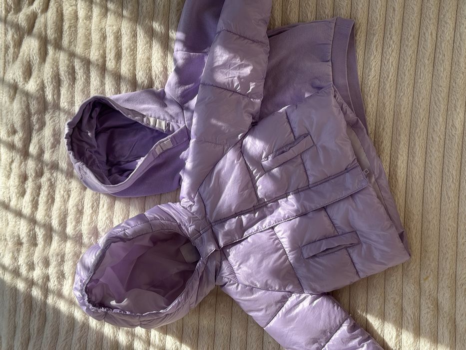 Курточка весняна для дівчинки + кофта (розмір 104)
