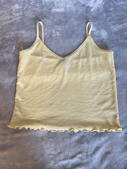 Top / bluzka / koszulka / crop top na ramiączkach