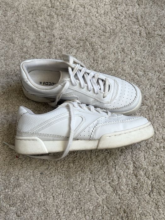 białe buty sneakersy hm