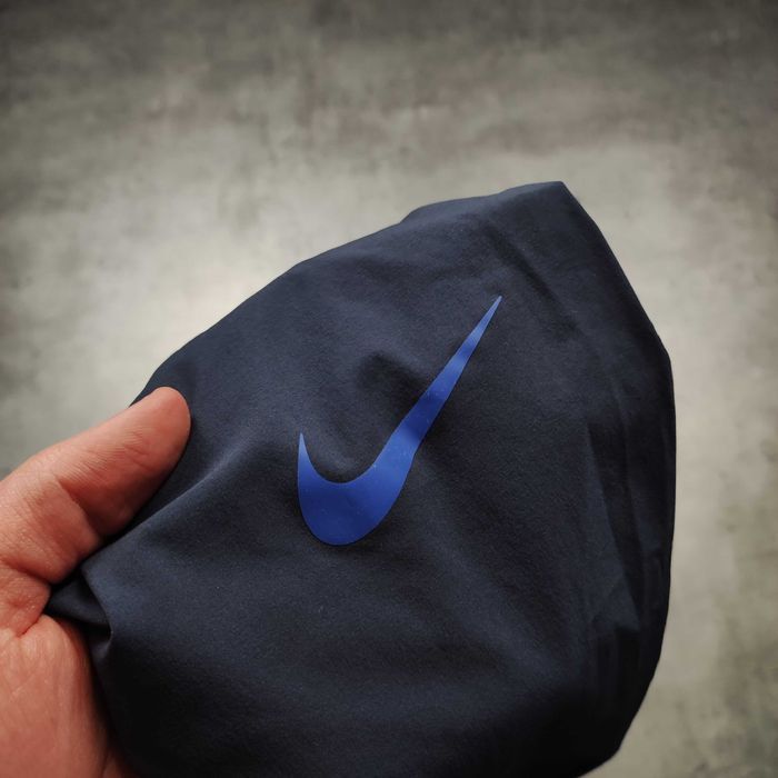 MĘSKIE Spodnie Joggery Dresy Sportowe Granat Nike PRO Combat Tech