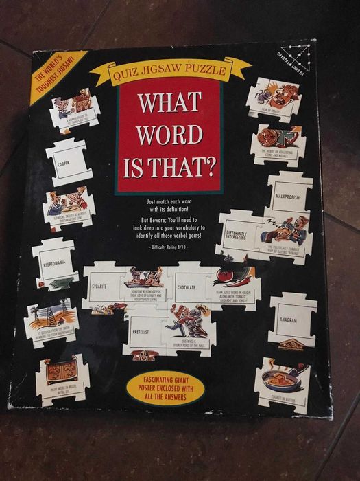 Puzzle Quiz What Word is That?