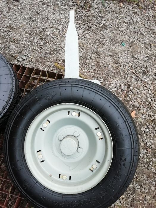 Колеса для катера Прогресс (новые) + дышло