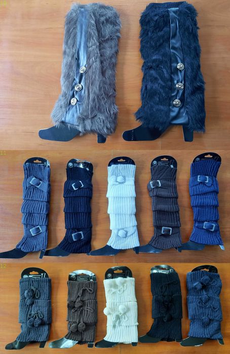 Ocieplacze na łydki buty getry - NOWE