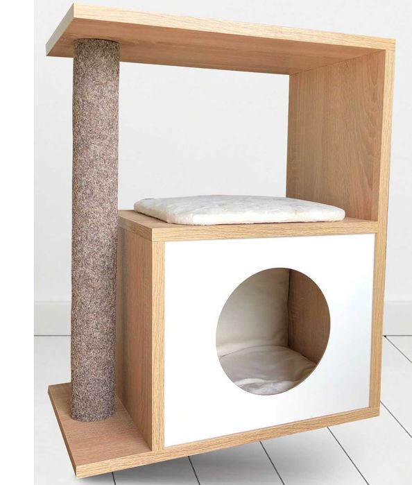 Domek z drapakiem dla kota SCARLET