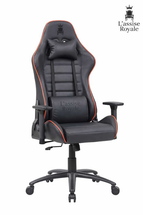 Fotel Gamingowy Obrotowy Regulowany Ergonomiczny Krzesło Gracza