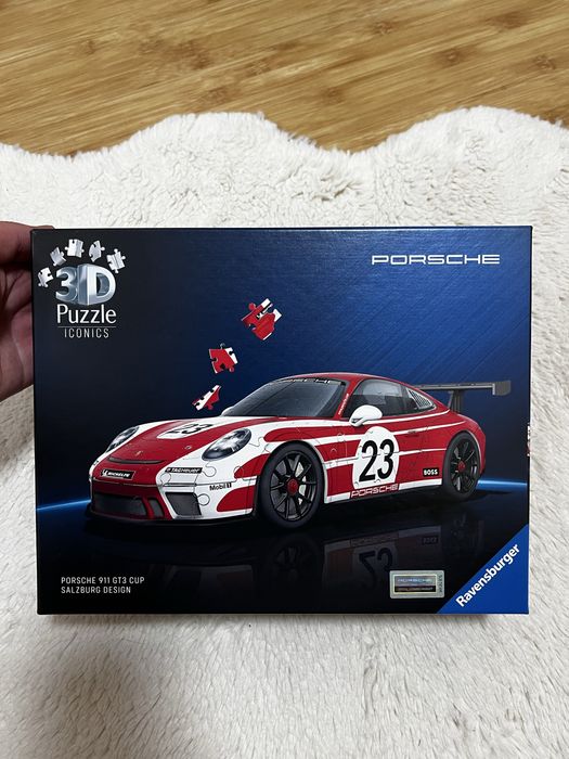 3D пазл Porsche 911 GT3 Cup Salzburg Design Ravensburger