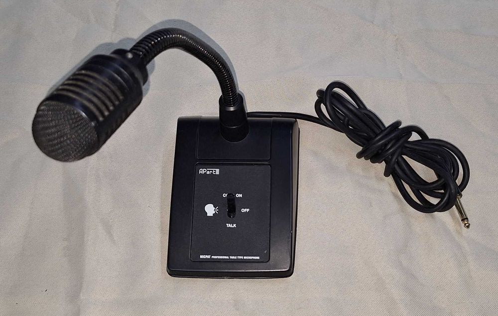 Świetnej jakości profesjonalny mikrofon APART Micpat - TANIO - POLECAM