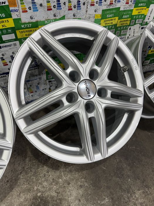 Литі диски r16 5/112 ronal 6,5j et22 шкода ауді мерс фольс skoda vw