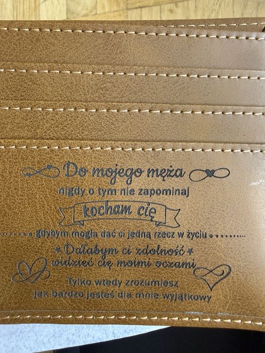 Portfel dla męża prezent