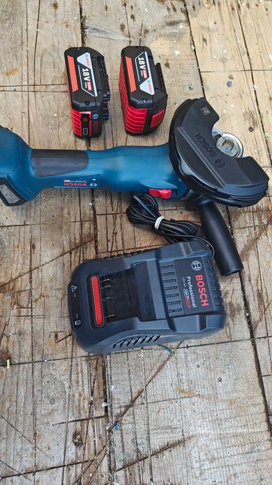 Szlifierka GWS 18V-10 Bosch 2x5,0Ah L-BOXX