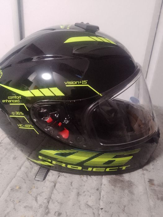 Kask full face .