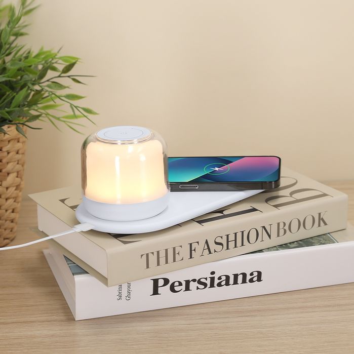 Luz de Ambiente + Carregador Sem Fios