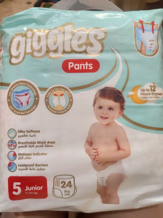 Нові підгузки-трусики,памперси,подгузники,11-25кг,24 шт + подарунок