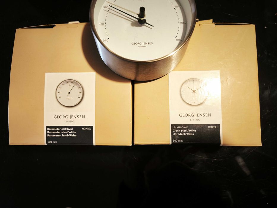 Relógio e Barômetro Georg Jensen
