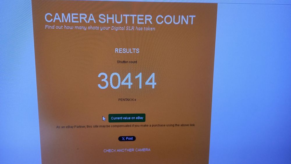 Цифровий фотоапарат  Pentax K-x