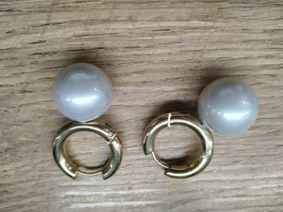Cudne kolczyki z perła