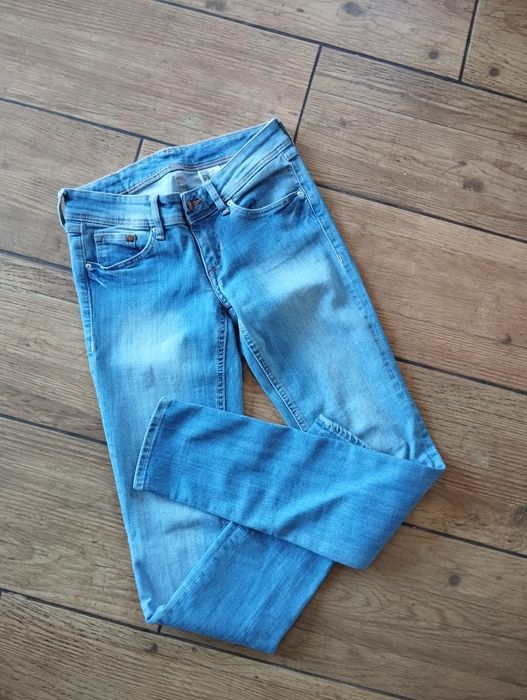Jasnoniebieskie jeansy 25 h&m