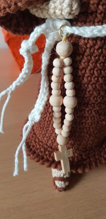 Santo António Amigurumi (Crochet)