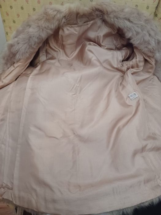 Casaco pele vintage