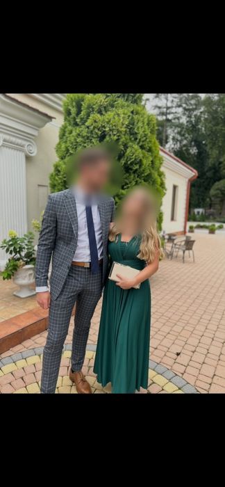 Garnitur w kratę Pako Lorente Slim