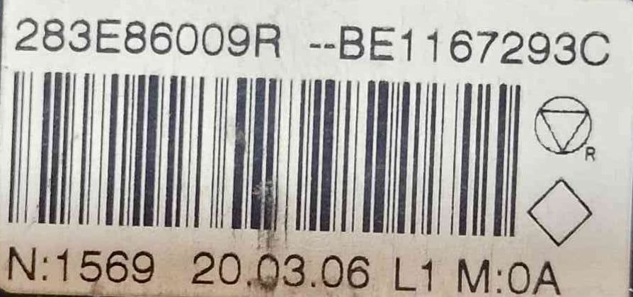 Conjunto de Botões 283e86009r - RENAULT CAPTUR II