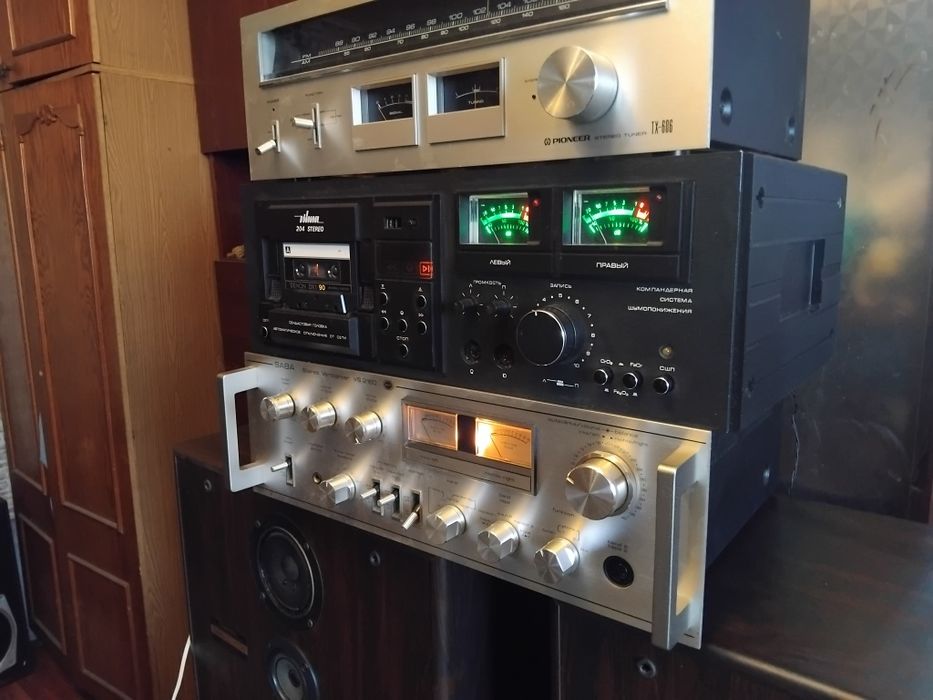 Винтажный усилитель Saba vs 2160 Германия