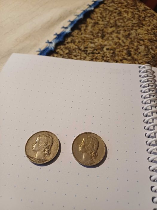 2 moedas de 4 centavos 1917