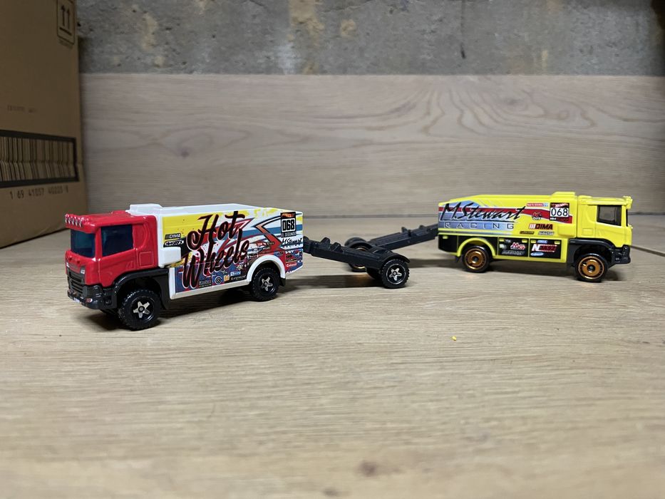 hot wheels scania rally truck