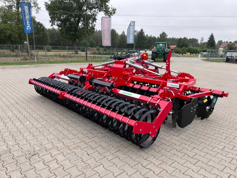 Brona Talerzowa Hydraulicznie Składna GRANO-SYSTEM AGRONA 4m 4.5m 5m