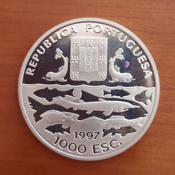 moedas prata lote variado Portugal (#6)