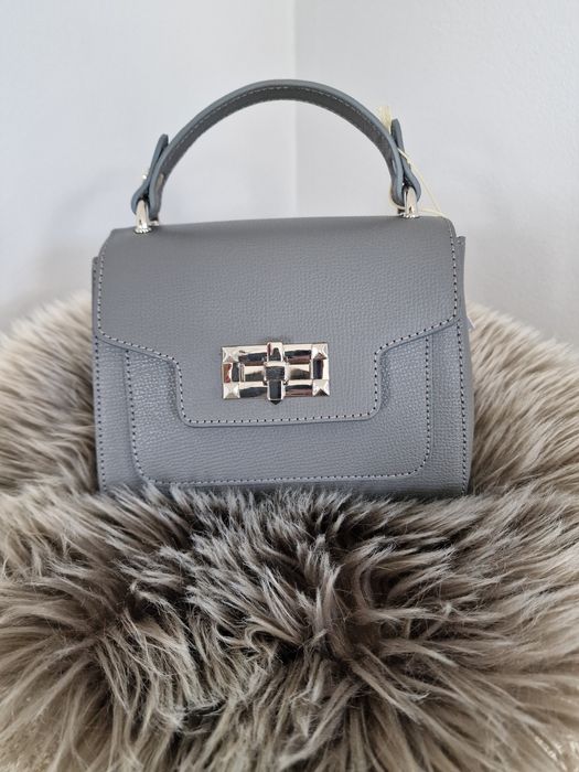 Skórzana torebka- nowa