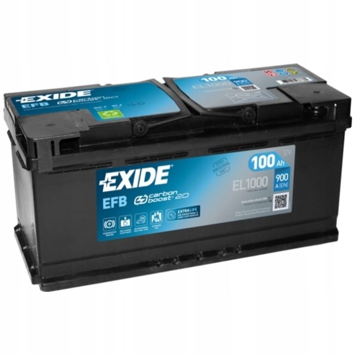 Akumulator Exide EL1000* 100Ah 900A L5 EFB Start&Stop  25,5 kg