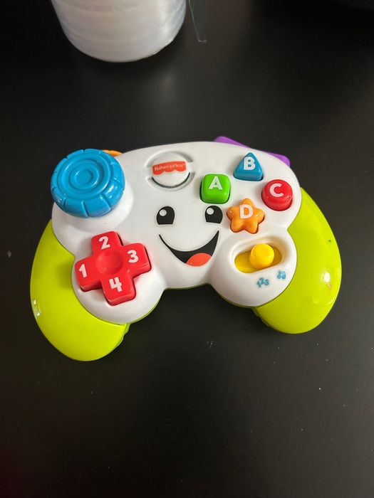 Comando didático Fisher Price. Tudo a funcionar.