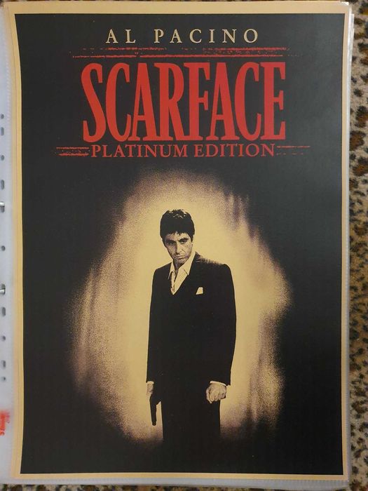 Plakat Scarface Człowiek z blizną A3 30x42 Idealny na Prezent
