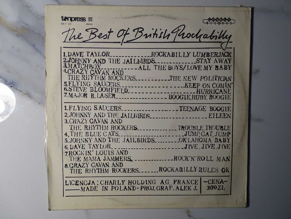 Płyta winylowa LP: The Best of British Rockabilly.