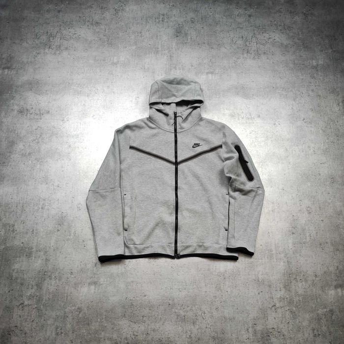 MĘSKA Bluza PREMIUM z Kapturem Suwak Nike Tech Fleece Gym Active Logo