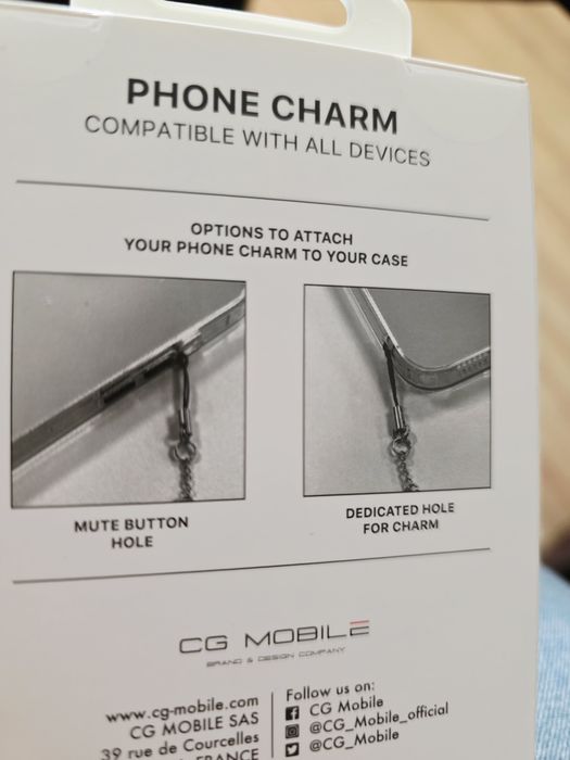 Guess zawieszka na telefon lub brelok do kluczy do torebki