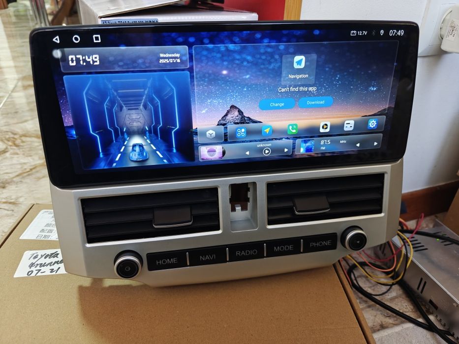 Штатная магнитола Toyota  4Runner Android WiFi QLED GPS 4G r