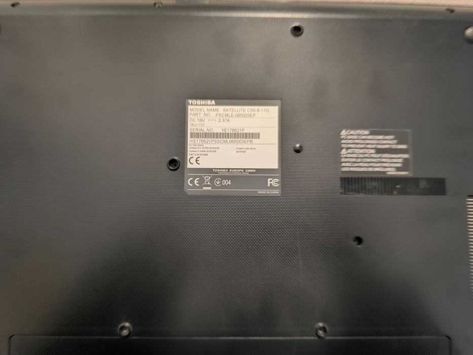 Toshiba Satellite C50‑B‑17G