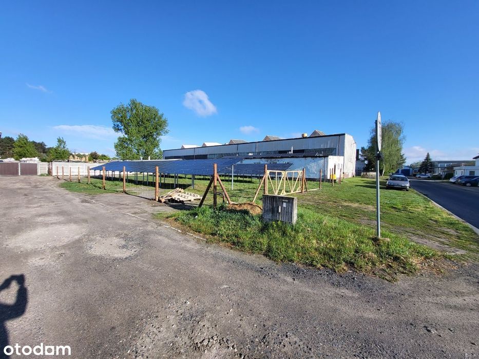 Hala produkcyjna 1.100m2 + biura 200m2