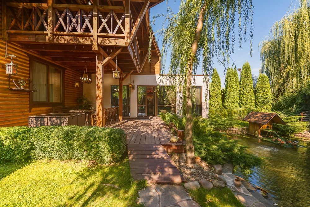 Оренда будинку подобово. Басейн, Чан, река, баня, сапы, каяки, лодка..