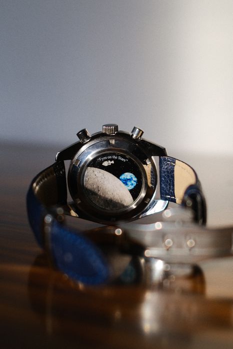 Omega Speedmaster Seiko VK63 Mod годинник мехакварцевий хронограф