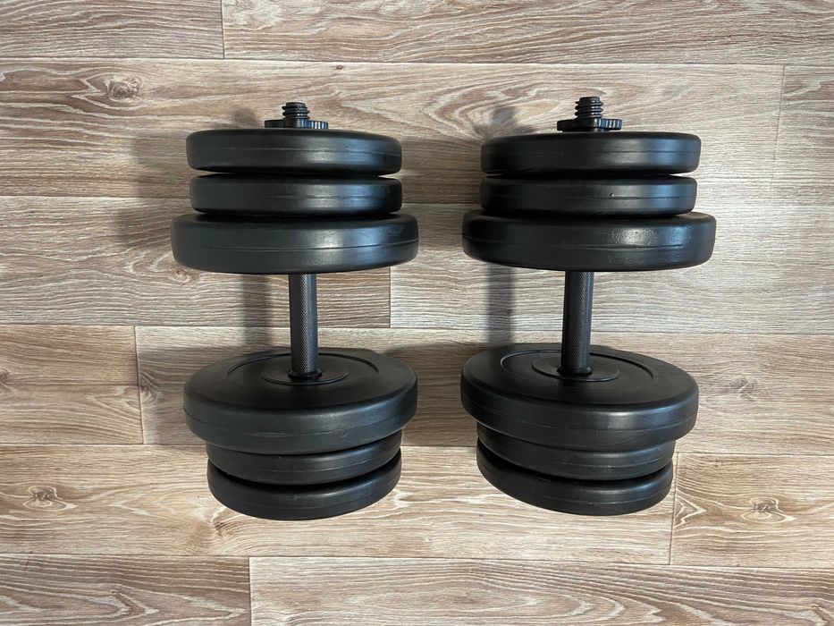20 кг гантели разборные наборные гантелі розбірні
