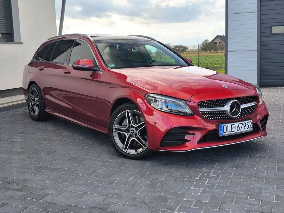 Mercedes-Benz Klasa C MultiBeam Burmester HeadUP Hak Panorama ASO MB