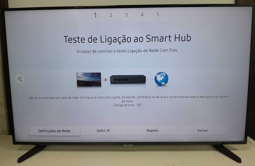 Televisâo Samsung de 50 polegadas