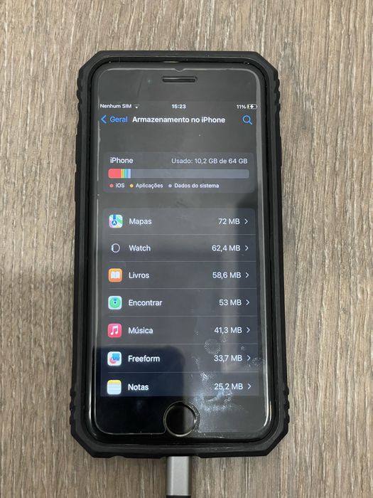 iPhone 8 64 gb com capa