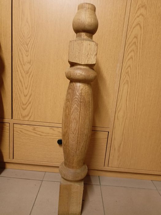 Nogi dębowe toczone