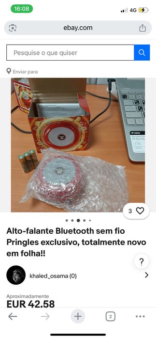 Wireless Speaker - Pringles novo
