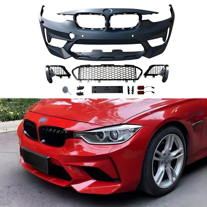 Передній бампер BMW 3 Series F30 F31 2012-2018  CS стиль, бампер БМВ Ф30 Артикул:  DRC9149-26